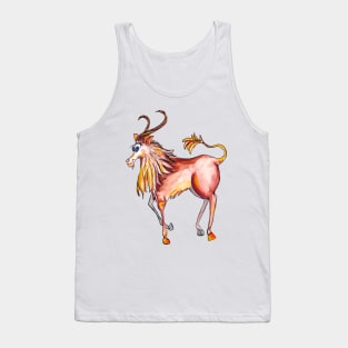 Capricorn. ibex . goat Tank Top